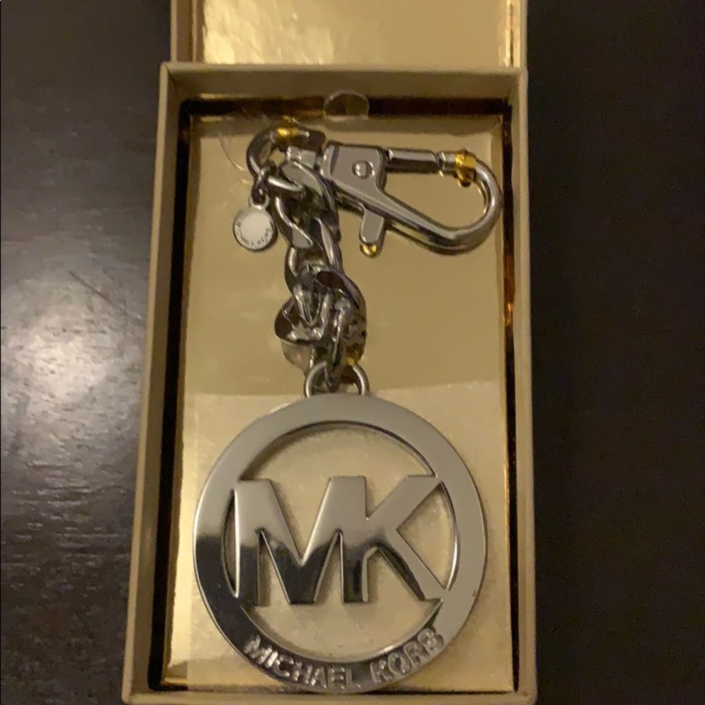 Michael Kors Silver key chain